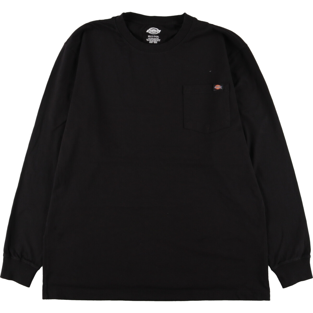 ディッキーズ Dickies 無地ポケットロングTシャツ ロンT メンズXL /eaa352006