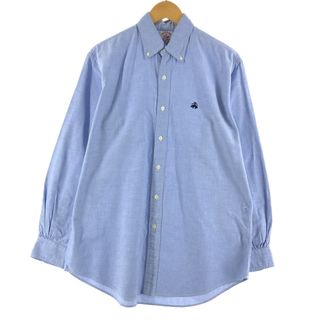 ブルックスブラザース(Brooks Brothers)の古着 90年代 ブルックスブラザーズ Brooks Brothers Est.1818 オックスフォード 長袖 ボタンダウンシャツ USA製 メンズXL ヴィンテージ /eaa352348(シャツ)