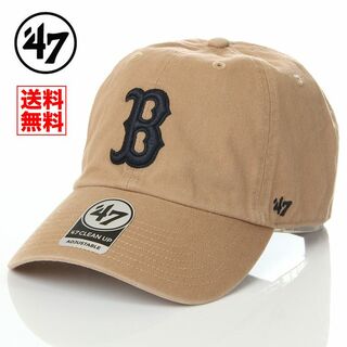 フォーティセブン(47 Brand)の新品 47BRAND ボストン レッドソックス キャップ ベージュ 帽子(キャップ)