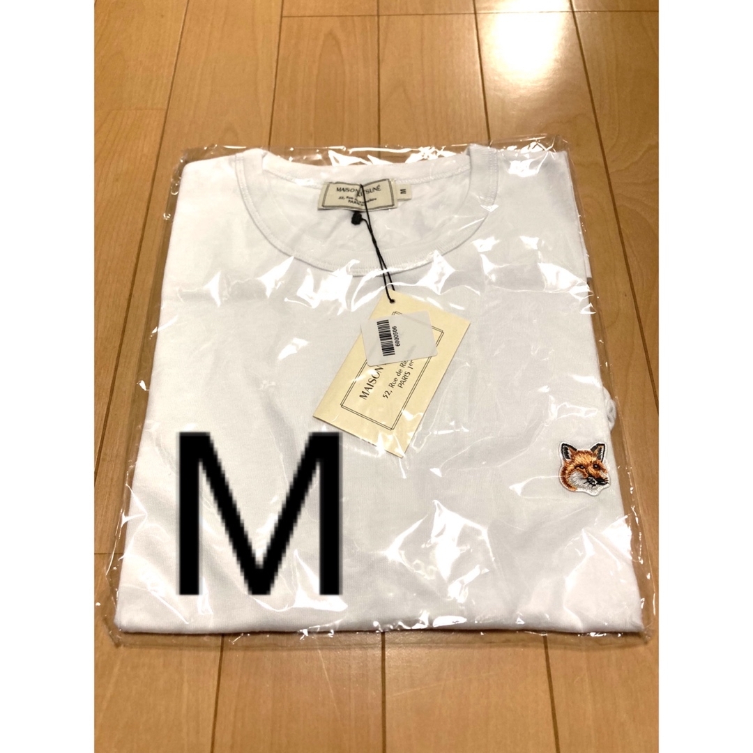 MAISON KITSUNE'(メゾンキツネ)のSALE ⑧ M メゾンキツネ　ワンフォックス　Tシャツ レディースのトップス(Tシャツ(半袖/袖なし))の商品写真