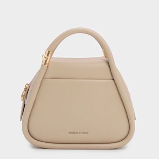 チャールズアンドキース(Charles and Keith)のLara ラーラ ジオメトリックトートバッグ(ハンドバッグ)