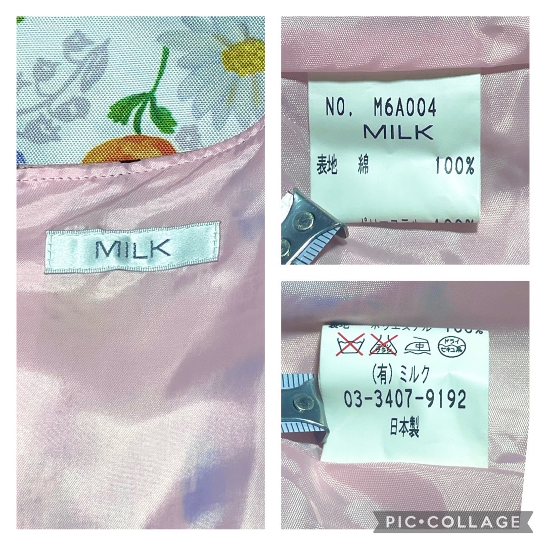 MILK(ミルク)の【MILK】バルーンキャットワンピース レディースのワンピース(ひざ丈ワンピース)の商品写真