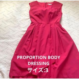 プロポーションボディドレッシング(PROPORTION BODY DRESSING)のプロポーションボディドレッシング　ワンピース　ピンク　ヴィヴィッド　(ロングワンピース/マキシワンピース)