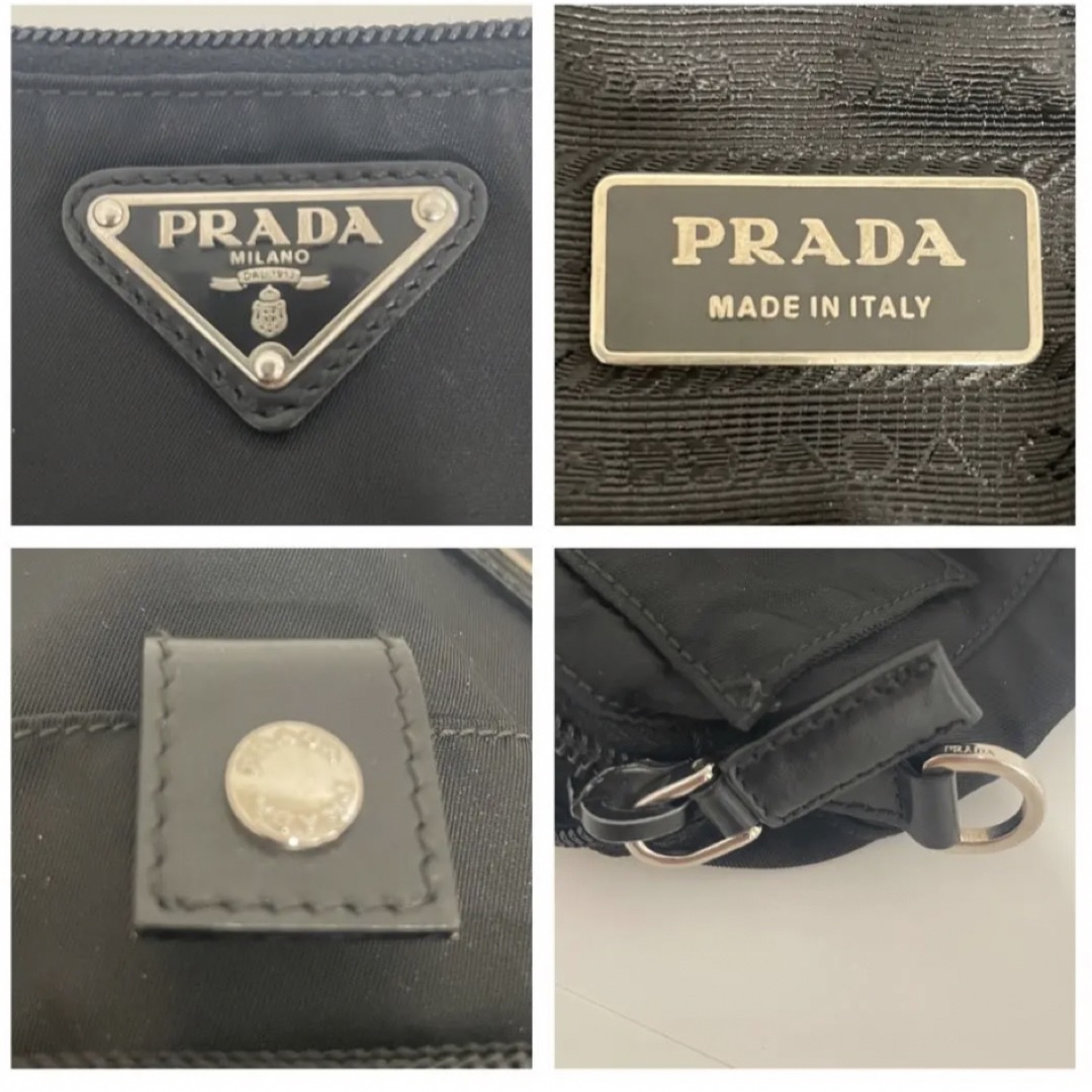 PRADA プラダ BM0011 ロゴ金具 ヒップバッグウエストバッグ ナイロン