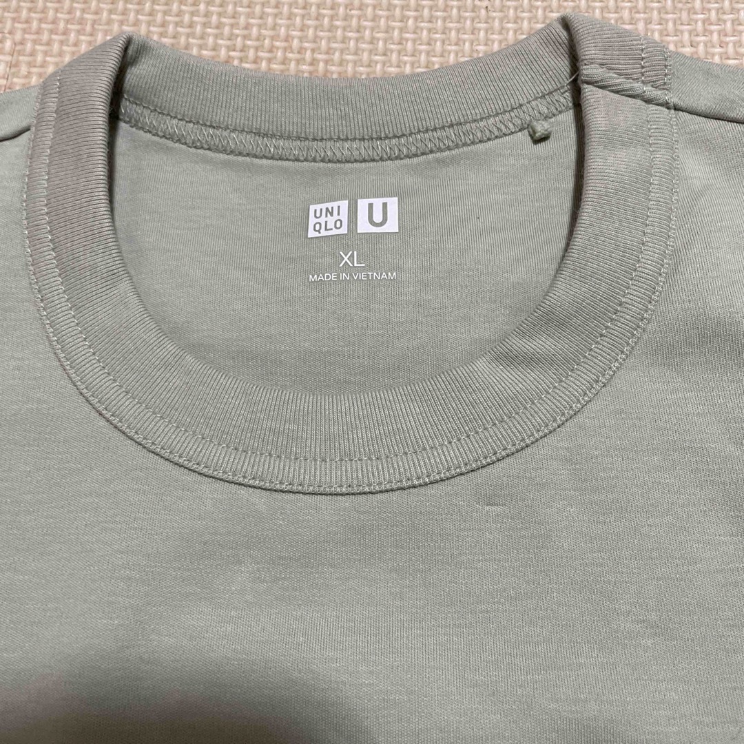 UNIQLO(ユニクロ)のユニクロユー ☆クルーネックTシャツ☆XL レディースのトップス(Tシャツ(半袖/袖なし))の商品写真