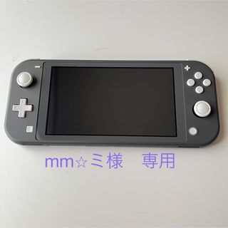 ニンテンドースイッチ(Nintendo Switch)のNintendo Switch  ライト　グレー(家庭用ゲーム機本体)