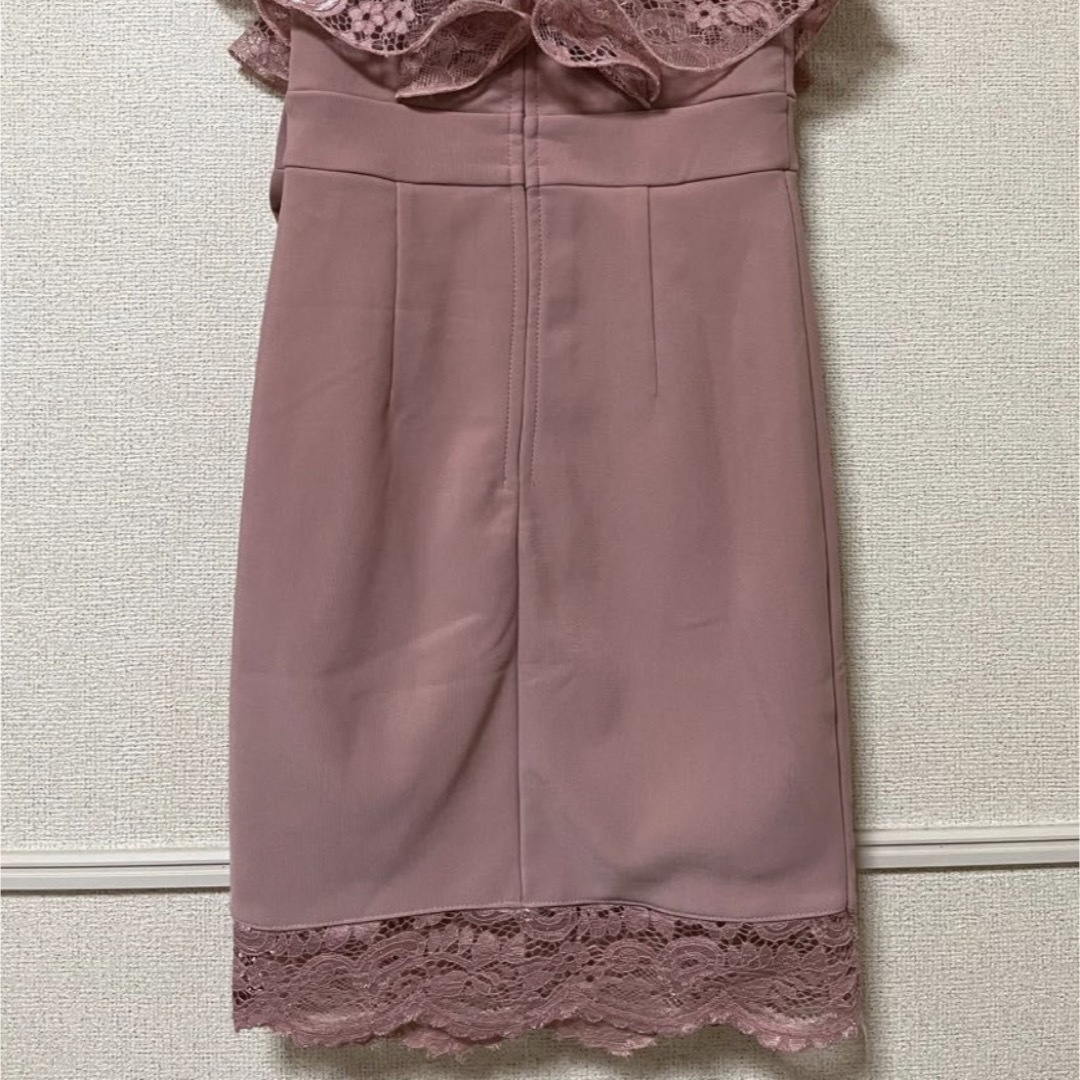dazzy store(デイジーストア)のピンクオフショルキャバドレス レディースのフォーマル/ドレス(ナイトドレス)の商品写真