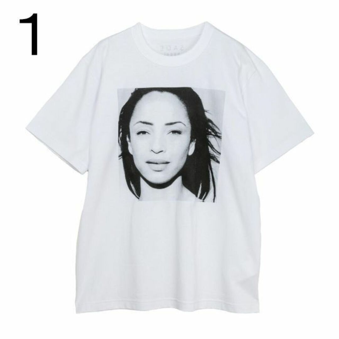 サイズ1　SACAI x SADE Tシャツ　白　新品 シャーデー サカイ | フリマアプリ ラクマ