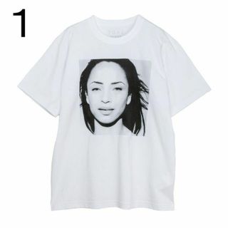 サイズ1　SACAI x SADE Tシャツ　白　新品 シャーデー サカイ