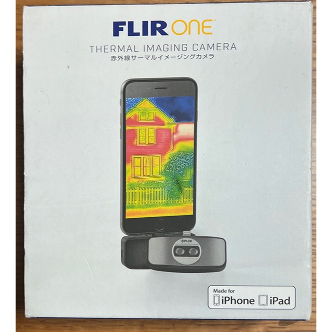 FLIR(フリア)の値下げ中　赤外線サーモグラフィカメラ FLIR ONE スマホ/家電/カメラのスマホアクセサリー(その他)の商品写真