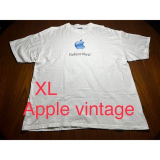 希少 Apple Mac アップル マック 企業物 Tシャツ 紺 2XL