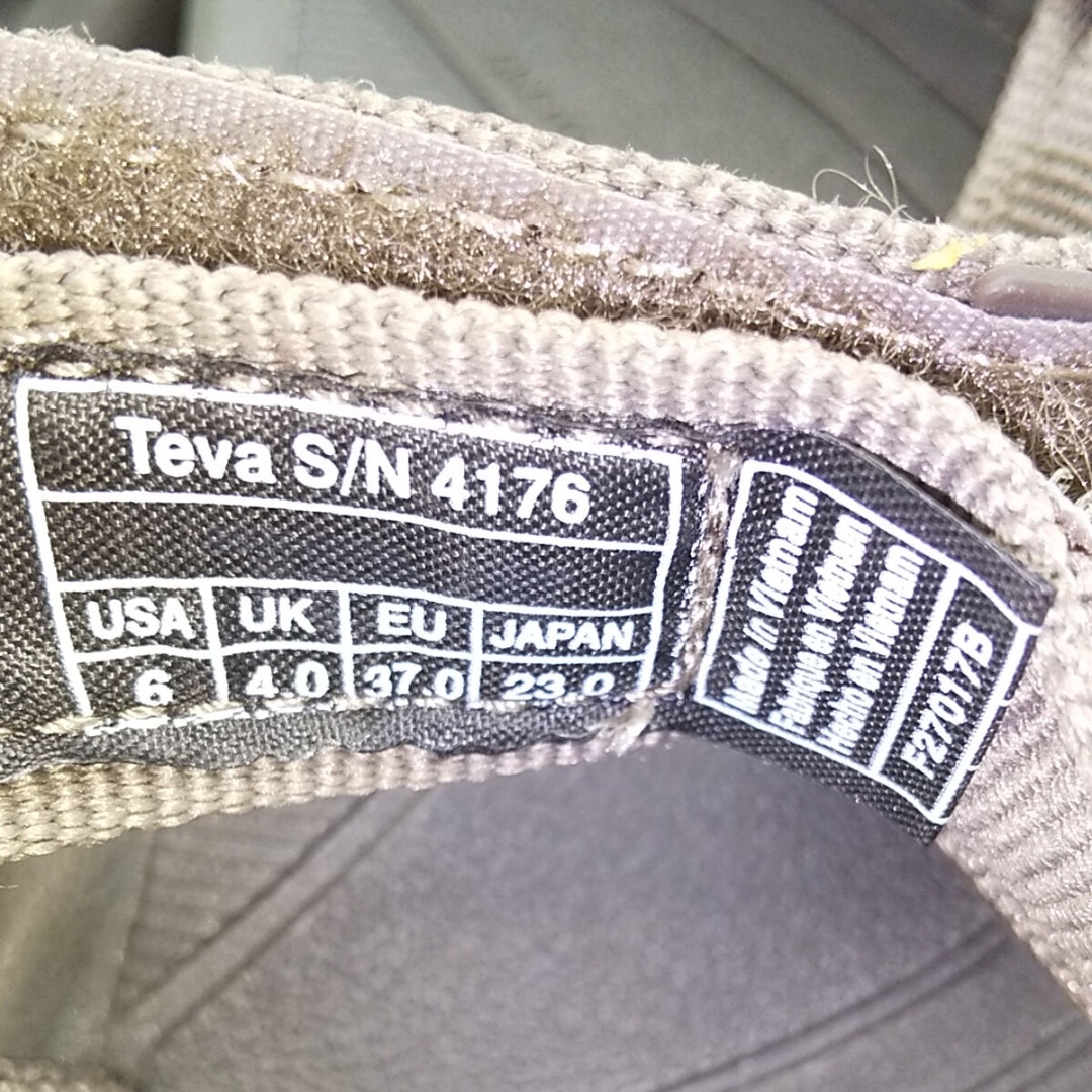 Teva(テバ)の古着 テバ Teva サンダル US6 レディース23.0cm /saa009984 レディースの靴/シューズ(サンダル)の商品写真