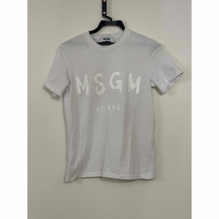 エムエスジイエム(MSGM)のMSGM Tシャツ 白(Tシャツ(半袖/袖なし))