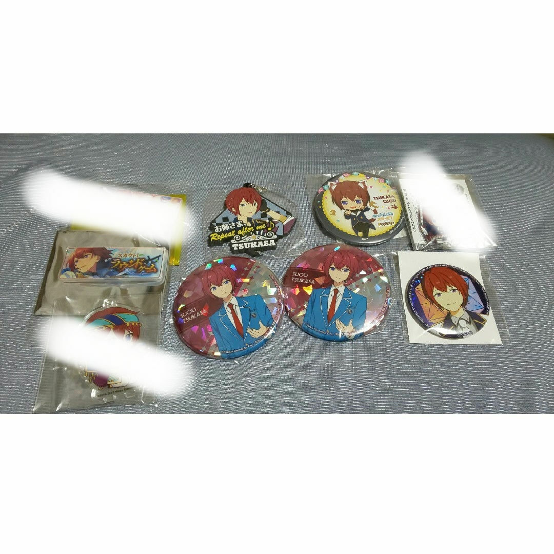 【あんさんぶるスターズ】朱桜司 まとめ エンタメ/ホビーのおもちゃ/ぬいぐるみ(キャラクターグッズ)の商品写真