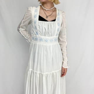 GUNNE SAX   古着 年代 ガンネサックス GUNNE SAX マキシ丈 長袖