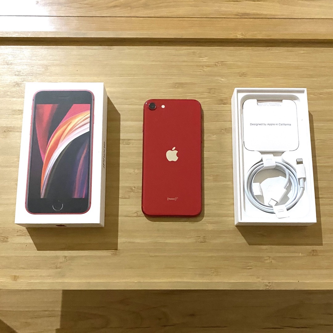 iPhone SE 第2世代 (SE2) レッド 128GB ジャンク品iPhone