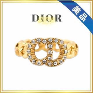 クリスチャンディオール クレール ディー リュヌ ラインストーン リング 指輪 ゴールド  M #12号 R0988CDLCY Christian Dior（新品・未使用品）