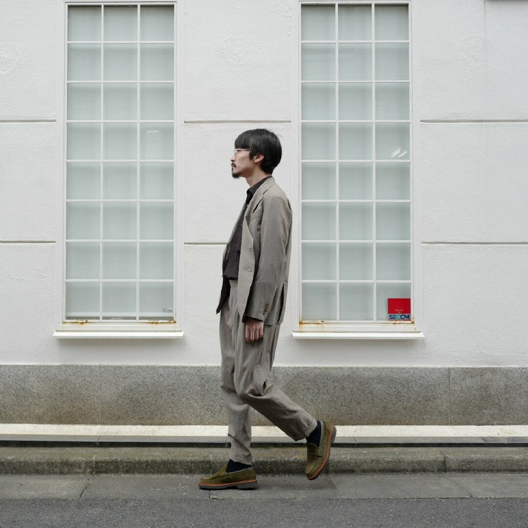 COMOLI - comoli 19SS ウール2Bジャケット パンツ セットアップ COMOLI - comoli 19SS ウール2Bジャケット パンツ セットアップ