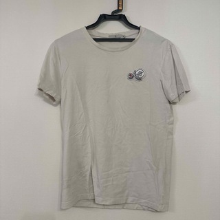 モンクレール(MONCLER)のモンクレール　白Tシャツ(Tシャツ/カットソー(半袖/袖なし))