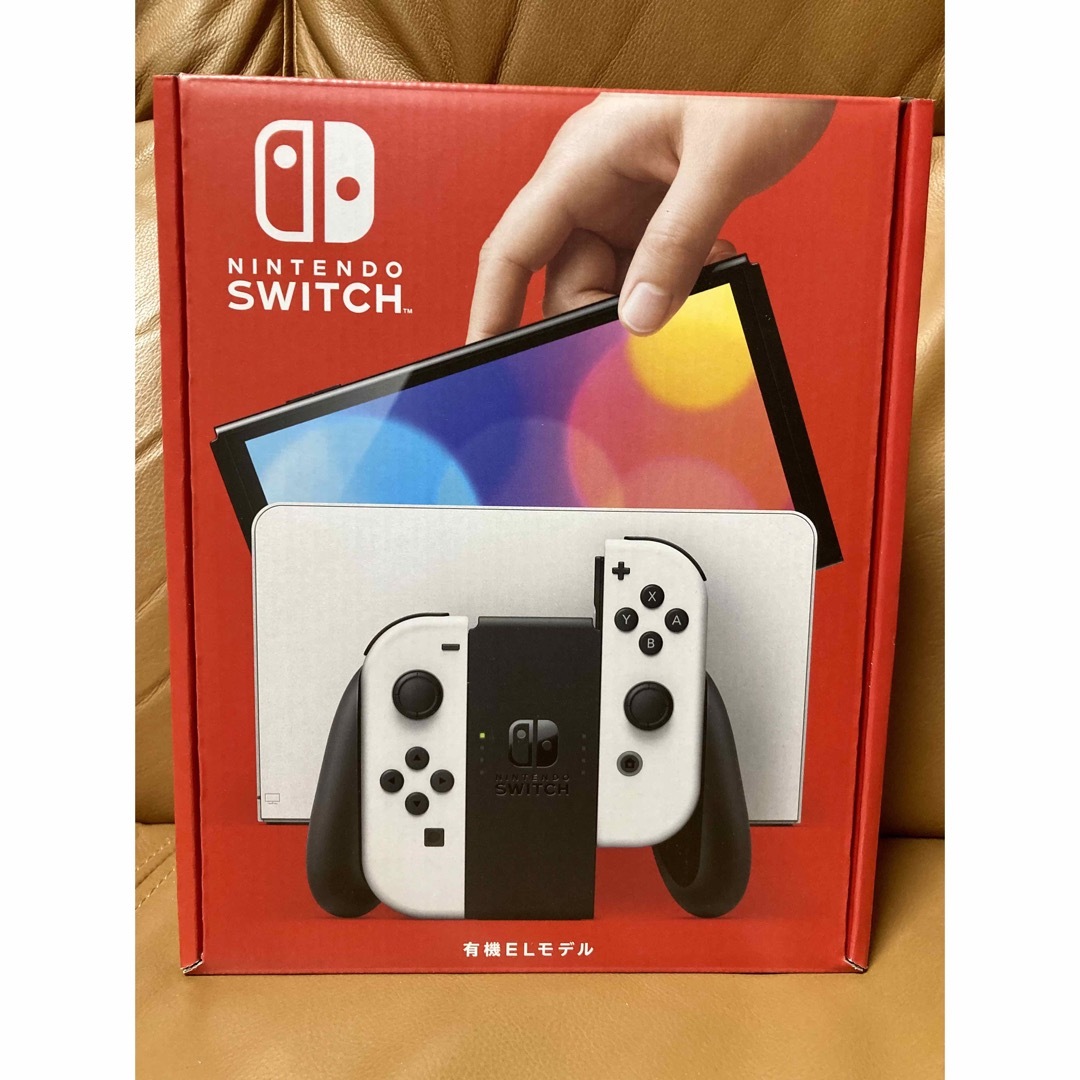 エンタメ/ホビー★保証書付新品★Nintendo Switch(有機ELモデル) ホワイト