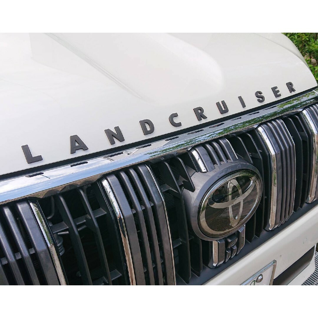 ランドクルーザー エンブレム マッドブラック LAND CRUISER プラド