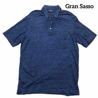 GRAN SASSO - Gran Sassoイタリア製 半袖ポロシャツ 50グレージュ の