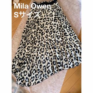 Mila Owen レオパード アシメ スカート