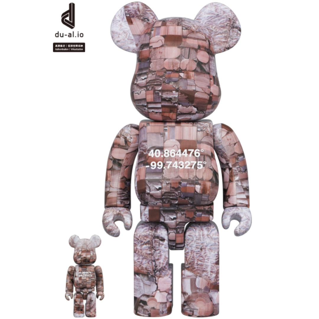 MEDICOM TOY(メディコムトイ)のBE@RBRICK Benjamin Grant「OVERVIEW」 エンタメ/ホビーのフィギュア(その他)の商品写真