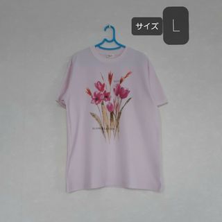 シャルレ(シャルレ)のシャルレ Tシャツ　ピンク系　Lサイズ(Tシャツ(半袖/袖なし))