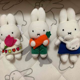 ミッフィー(miffy)のミッフィー　マスコットキーチェーン(ぬいぐるみ)