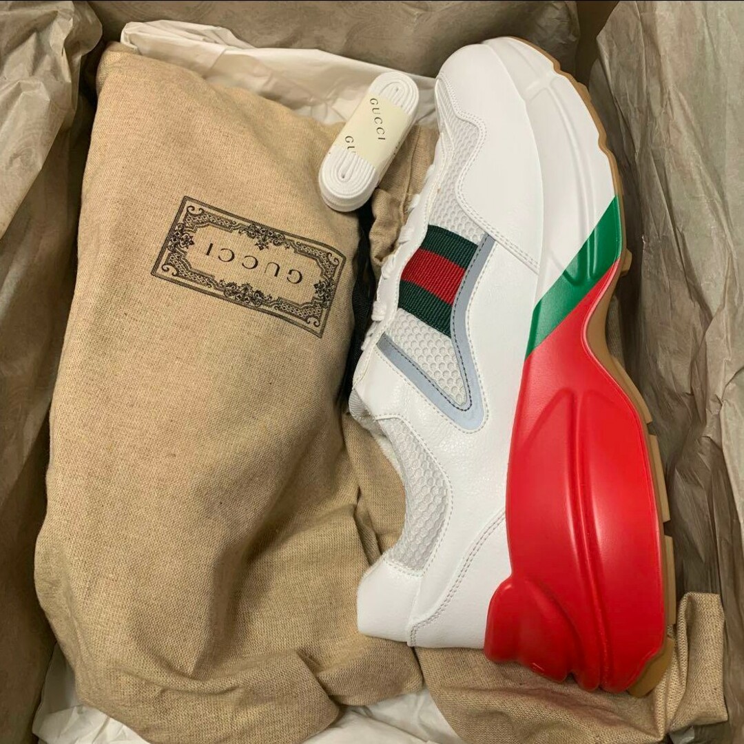 Gucci グッチ ライトン スニーカー ホワイト size9