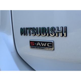 ミツビシ(三菱)の海外三菱（北米仕様）S-AWC エンブレム　アウトランダー　エクリプスクロス(車外アクセサリ)