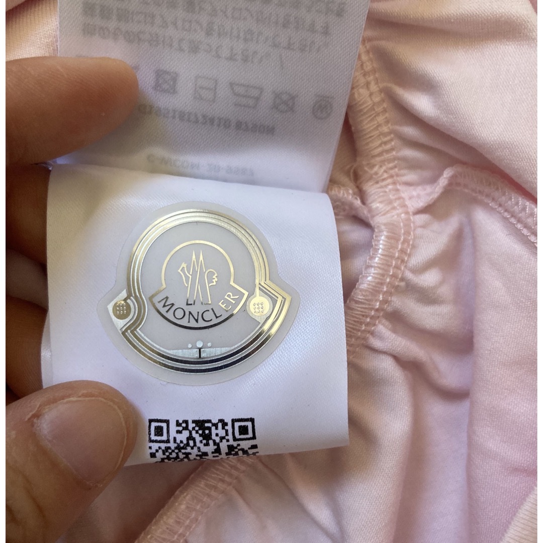 値下げ‼︎MONCLER ベビー ドレス セレモニー ピンク 80 90 正規品