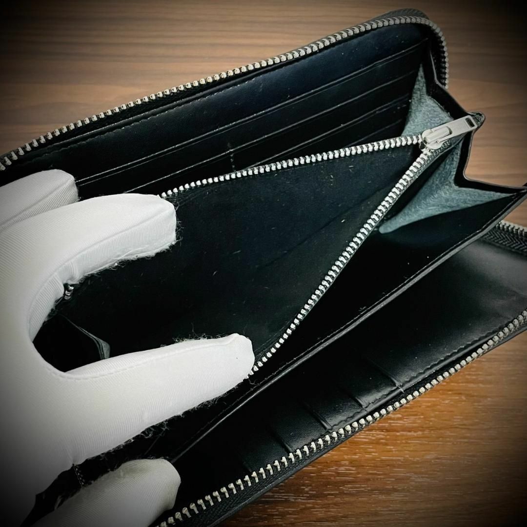 スティングレイ 財布 カード１８枚 大容量 ガルーシャ メンズ財布 ブラック