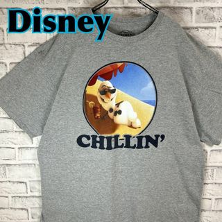 ディズニー(Disney)のDisney ディズニー アナと雪の女王 オラフ キャラ Tシャツ 半袖 輸入品(Tシャツ/カットソー(半袖/袖なし))