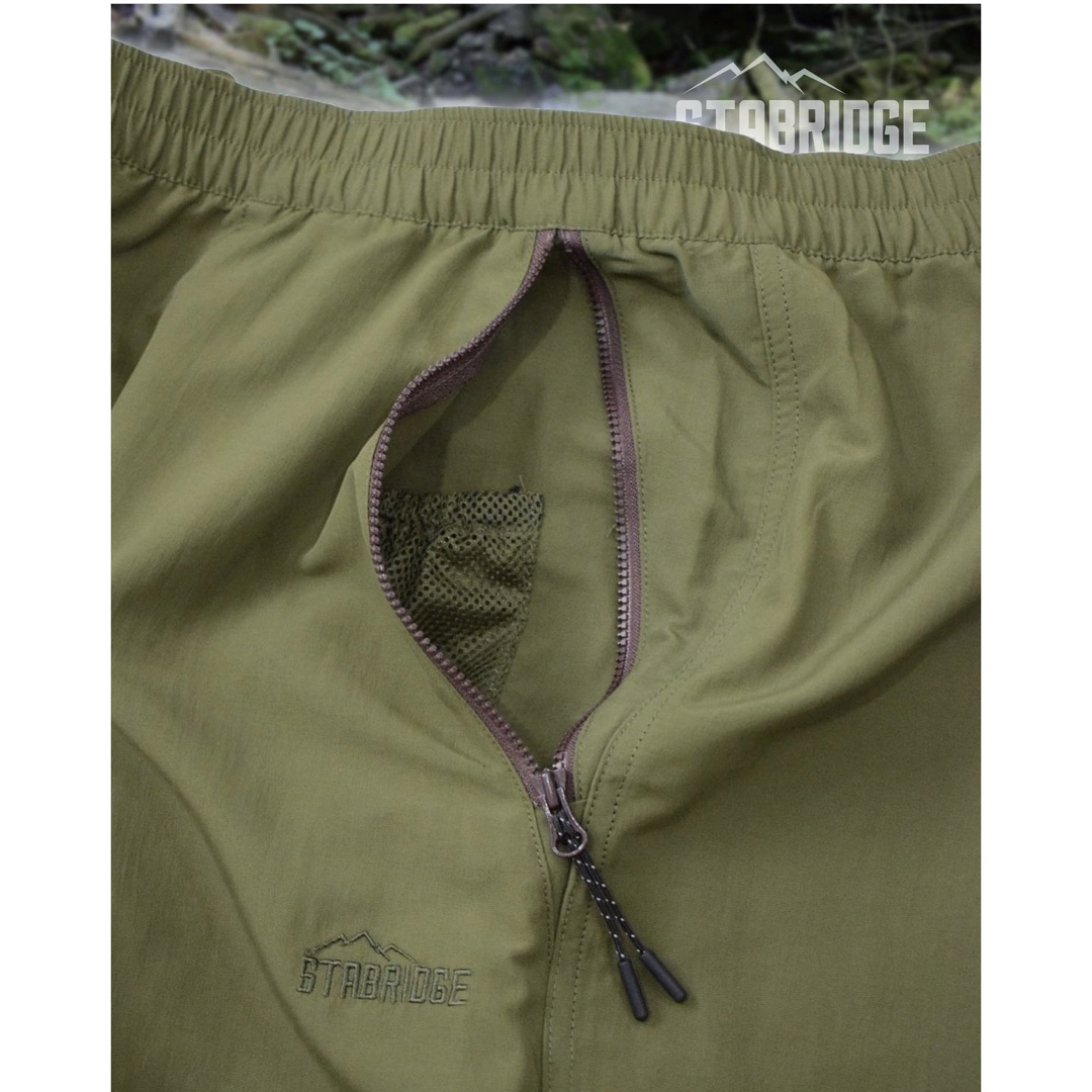 メンズSTABRIDGE MID SUMMER SHORTS OLIVE M