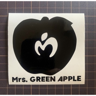 Mrs.Green Appleロゴ カッティングステッカー(車外アクセサリ)