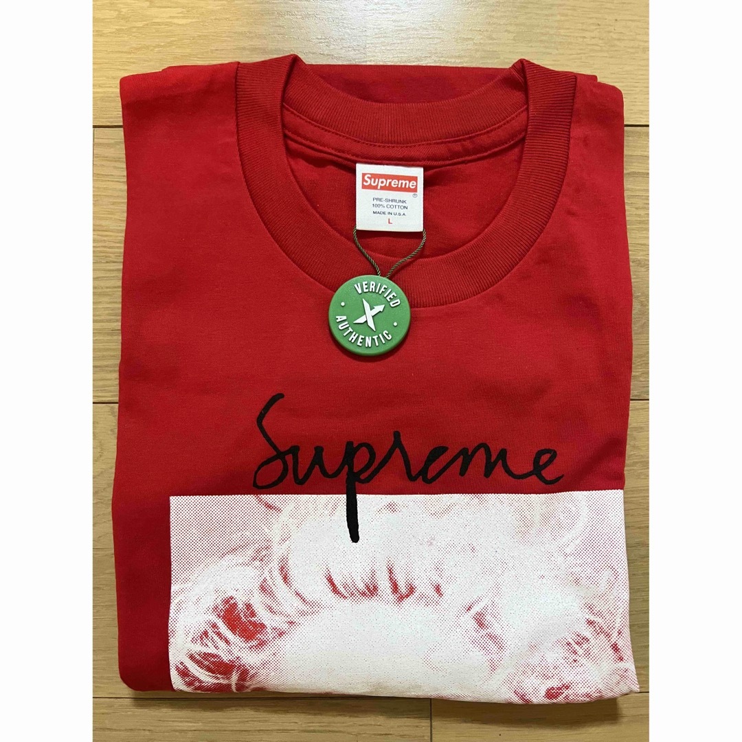 新品 18aw Supreme Madonna Tee RED L マドンナ 1