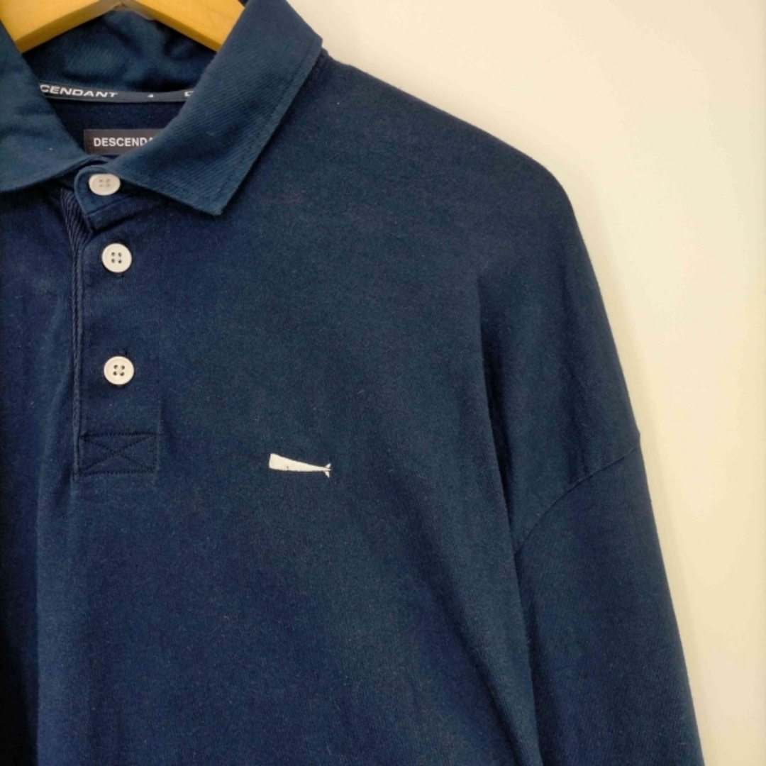 DESCENDANT(ディセンダント)のDESCENDANT(ディセンダント) CACHALOT POLO LS メンズ メンズのトップス(ポロシャツ)の商品写真