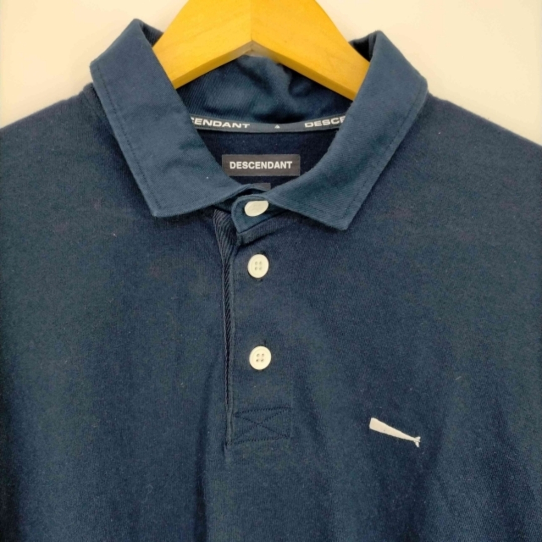 DESCENDANT(ディセンダント)のDESCENDANT(ディセンダント) CACHALOT POLO LS メンズ メンズのトップス(ポロシャツ)の商品写真