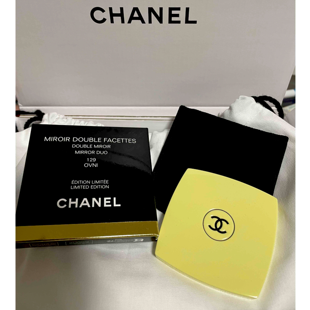 CHANEL♡ ミロワール ドゥーブル ファセット ♡129 オヴニー ホット