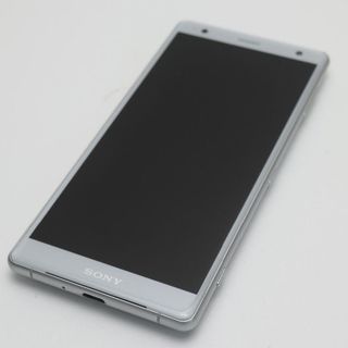 ソニー(SONY)の新品同様 SOV37 シルバー 本体 白ロム  M666(スマートフォン本体)