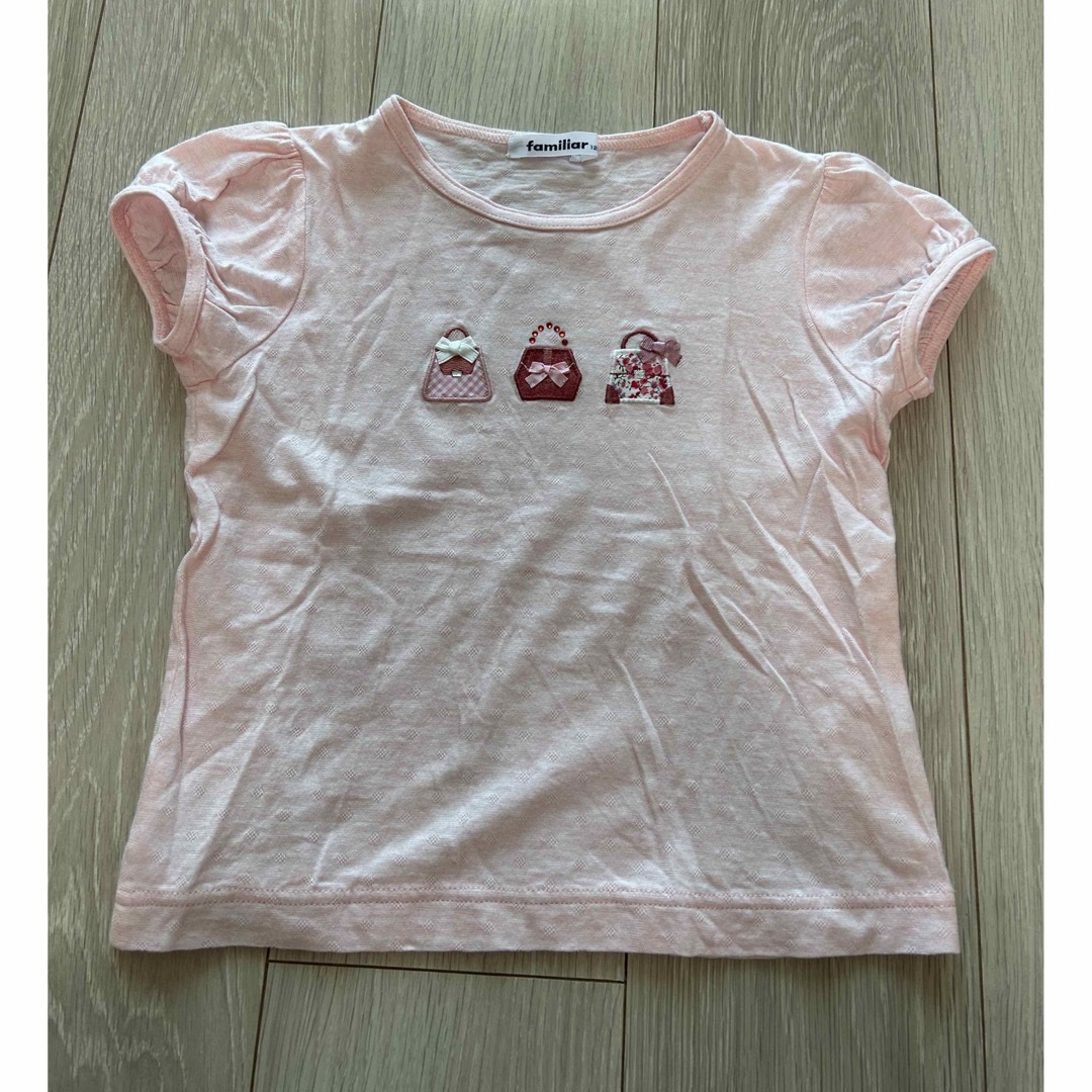 familiar(ファミリア)のfamiliar ファミリア　カットソー　120 キッズ/ベビー/マタニティのキッズ服女の子用(90cm~)(Tシャツ/カットソー)の商品写真