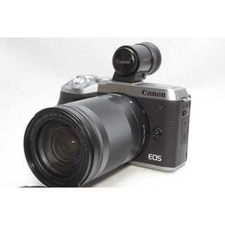 キヤノン(Canon)の❤️極美品❤️Canon EOS M6 Mark II 18-150EVFキット(ミラーレス一眼)