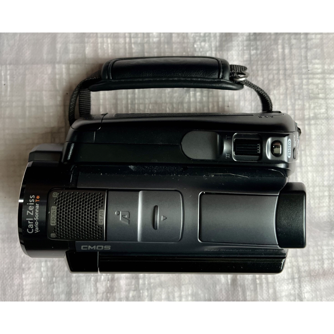 SONY(ソニー)のソニーHDR-SR12  デジタルHDビデオカメラ　バッテリー2個付き スマホ/家電/カメラのカメラ(ビデオカメラ)の商品写真