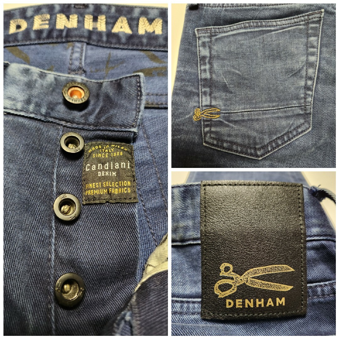 DENHAM(デンハム)の【美品】DENHAM　デンハム　Candiani製　BOLT DB　W30 メンズのパンツ(デニム/ジーンズ)の商品写真