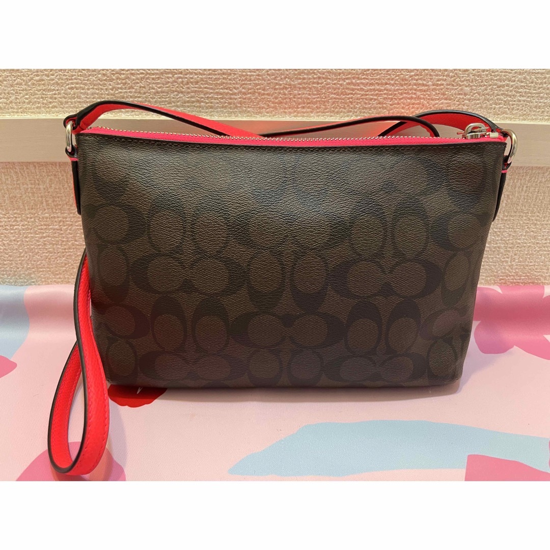 美品】コーチ ショルダーバッグ(ポーチセット) | munchercruncher.com