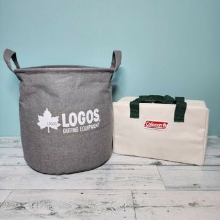 ロゴス(LOGOS)の新品★非売品【Coleman】保冷バッグ【logos】ラウンドバスケットセット①(その他)