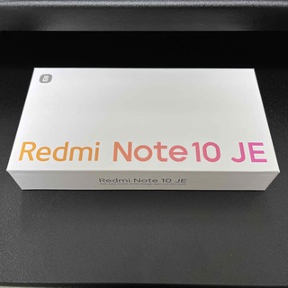 シャオミ(Xiaomi)のXiaomi Redmi Note 10 JE クロームシルバー SIMフリー(スマートフォン本体)