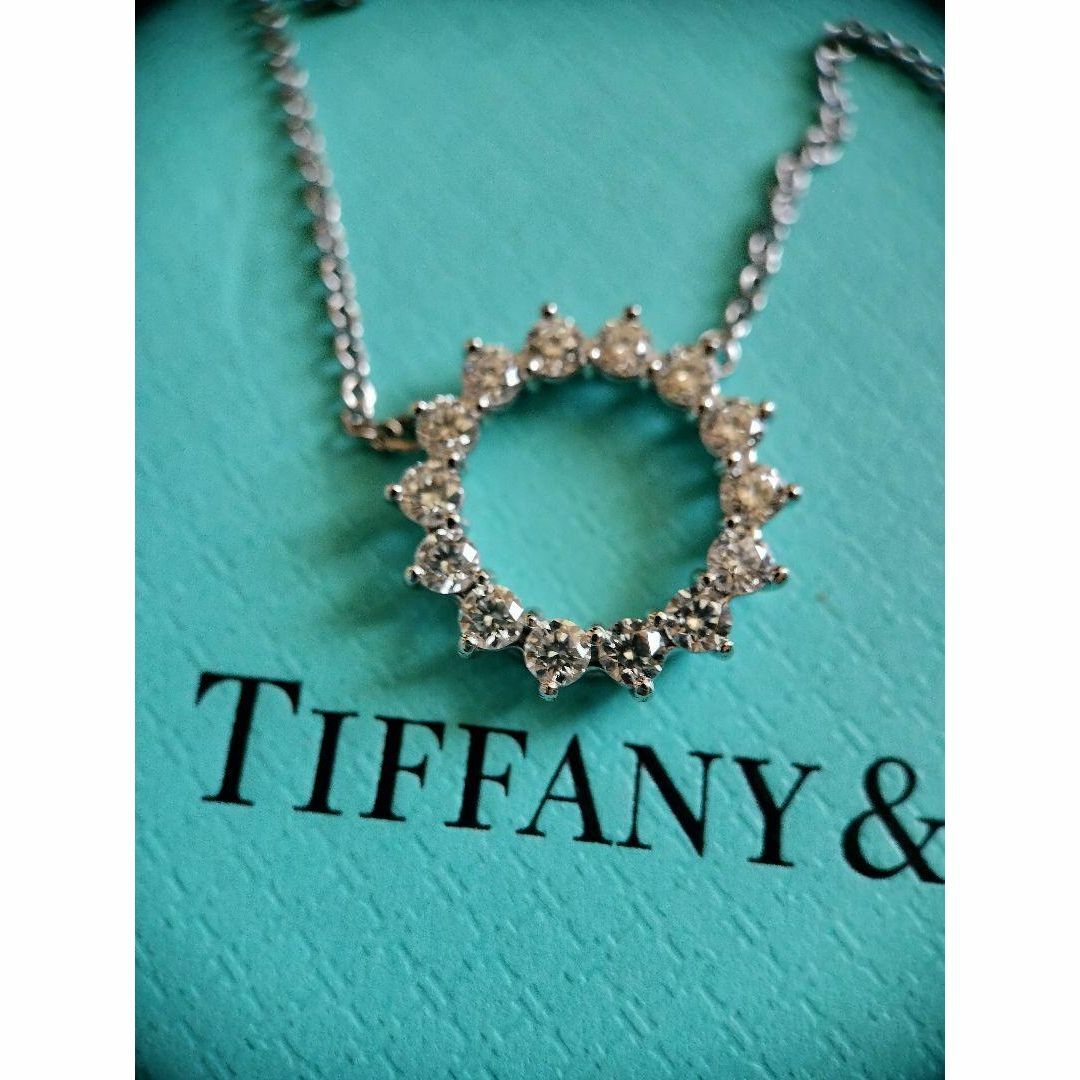 Tiffany　ティファニー オープンサークル ダイヤ ペンダント　スモール